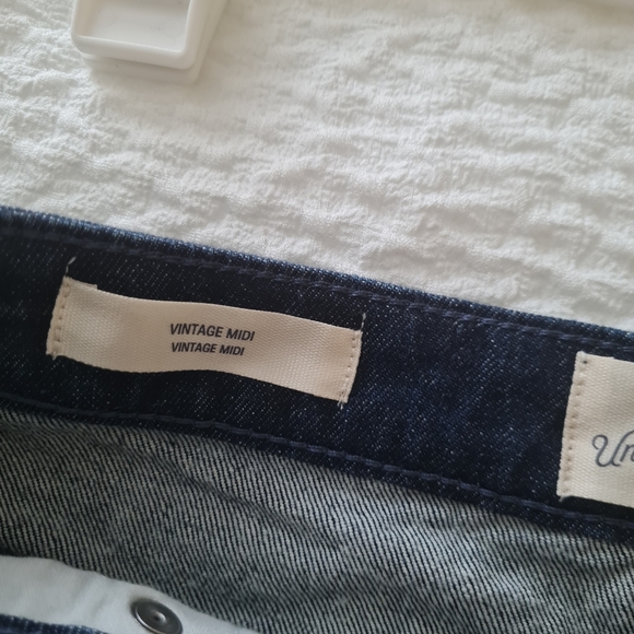 Universal Thread Vintage Midi Shorts Dark Blue Size 6 - Picture 5 of 6